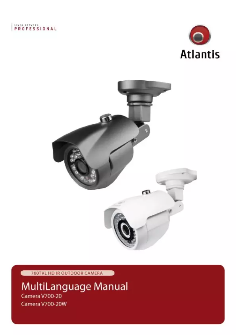 Página 1 del manual Manual de usuario Atlantis Land V700-20 Kit