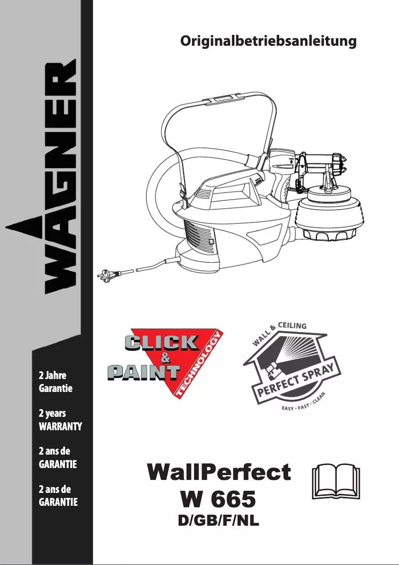 Página 1 del manual Manual de usuario Wagner WallPerfect W 665