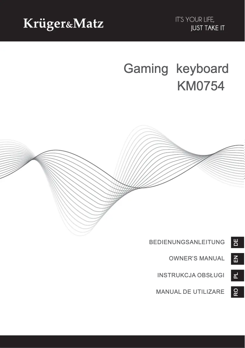 Página 1 del manual Manual de usuario Krüger&Matz KM0754