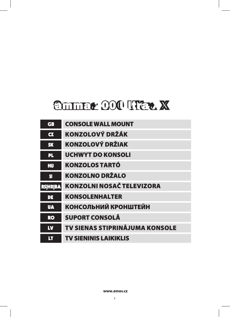 Página 1 del manual Manual de usuario Emos KT3223