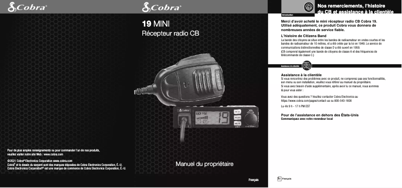 Imagen de la primera página del manual del dispositivo 19 MINI