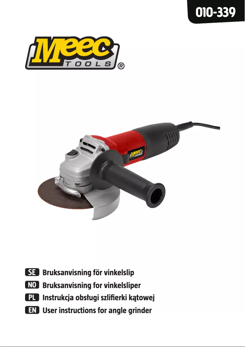 Página nº 1 - Manual de usuario Meec Tools 010-339