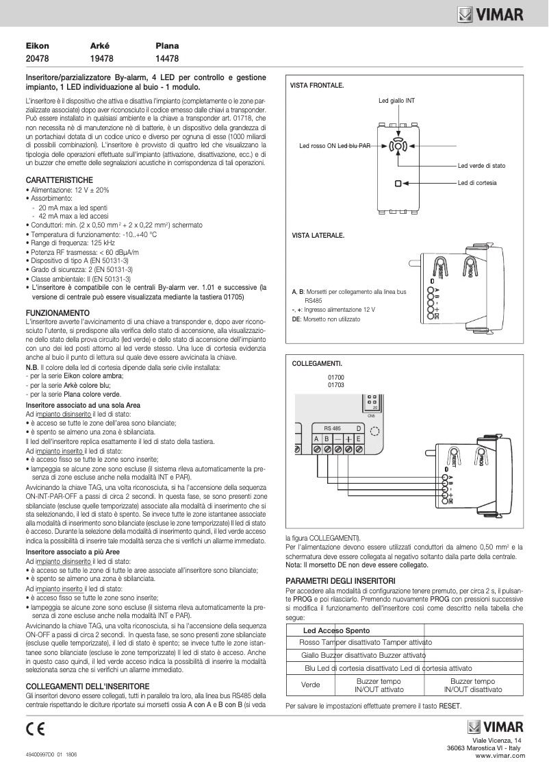Imagen de la primera página del manual del dispositivo 20478.B