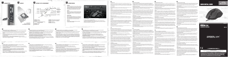 Imagen de la primera página del manual del dispositivo Kudoz Z-9 SL-6391-RD