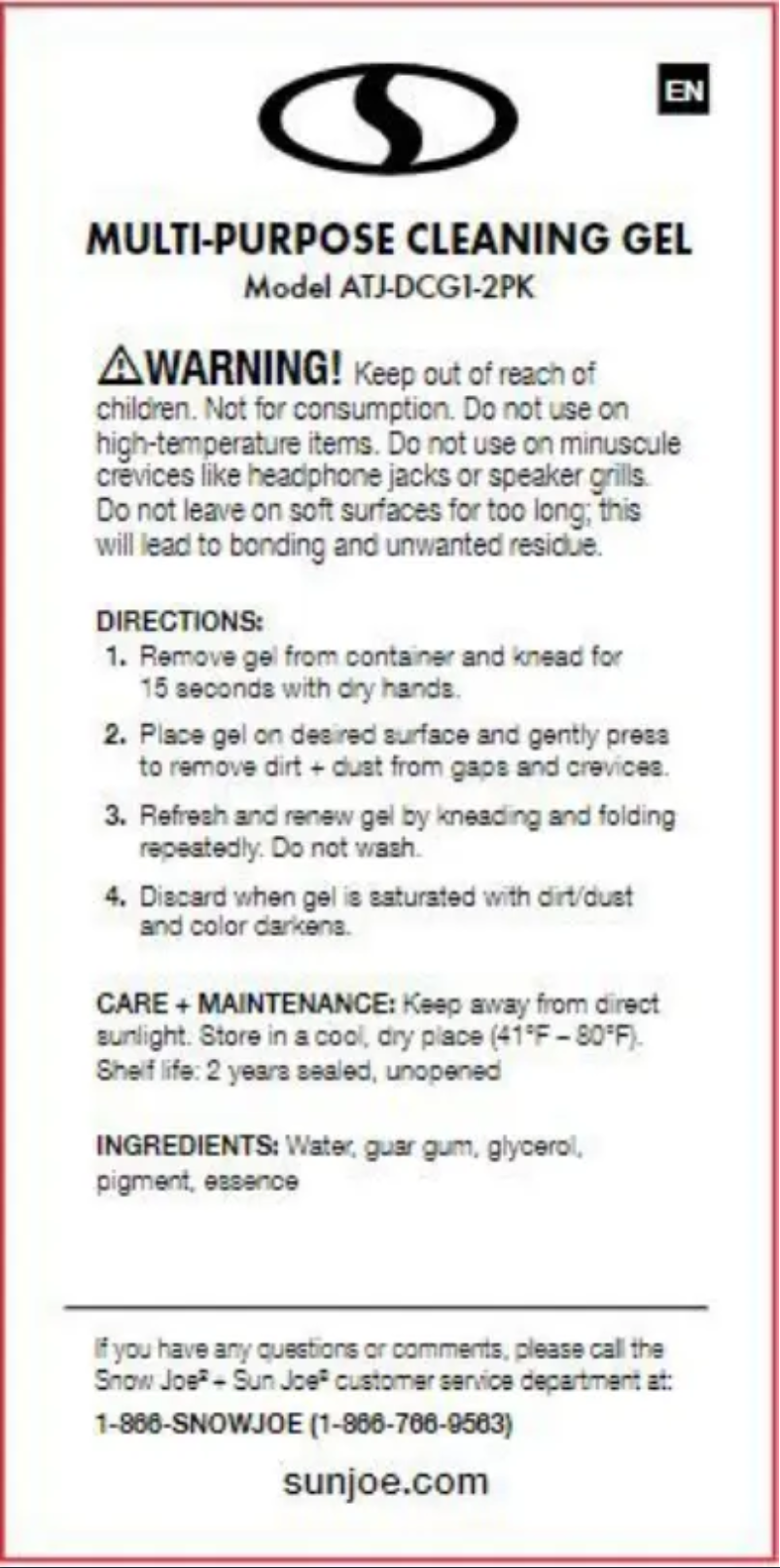 Página 1 del manual Manual de usuario Auto Joe ATJ-DCG1-2PK