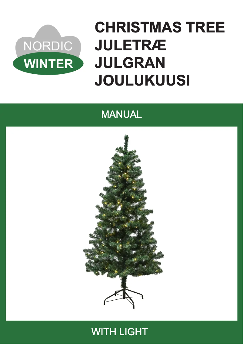 Página 1 del manual Manual de usuario Nordic Winter 780-113