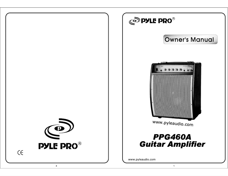 Página nº 1 - Manual de usuario Pyle PPG-460A
