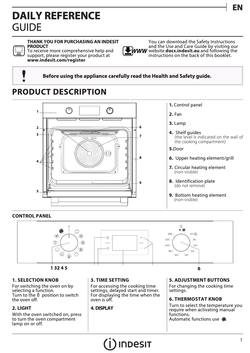 Imagen de la primera página del manual del dispositivo IFW 6844 C IX