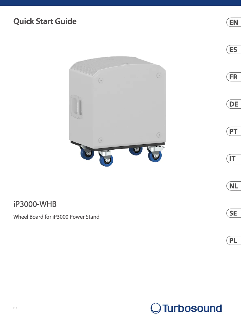 Imagen de la primera página del manual del dispositivo iNSPIRE iP3000-WHB