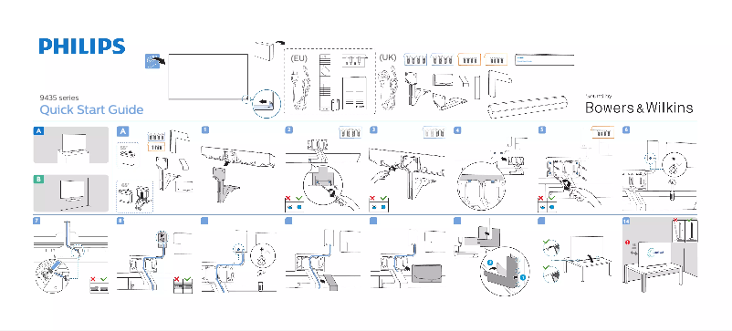 Imagen de la primera página del manual del dispositivo 55PUS9435