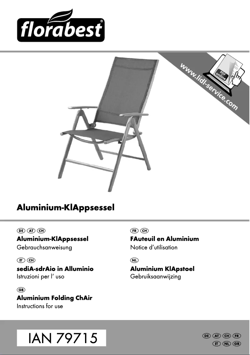 Página 1 del manual Manual de usuario Florabest HL-1583
