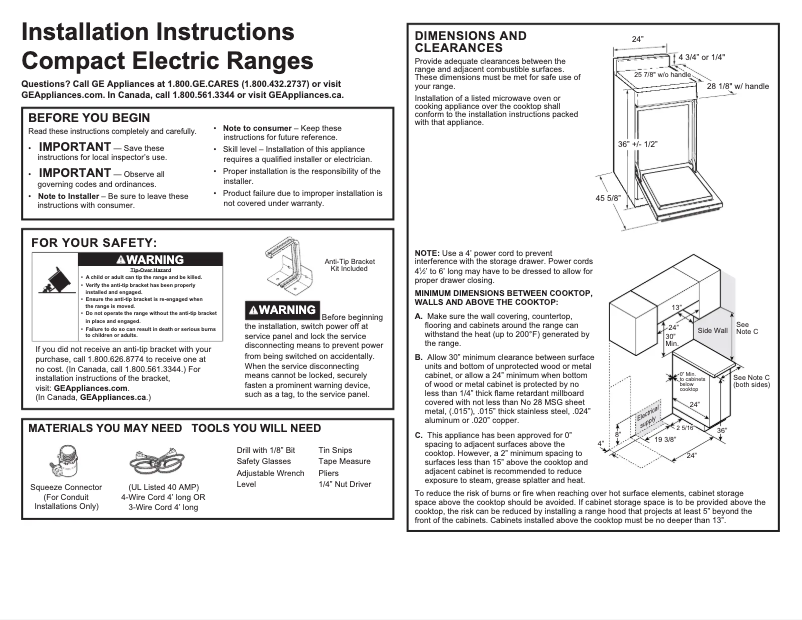 Imagen de la primera página del manual del dispositivo QAS740RMSS