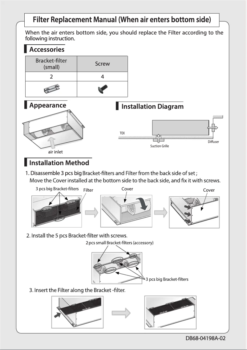 Página 1 del manual Guía de instalación Samsung AM036KNMDEH
