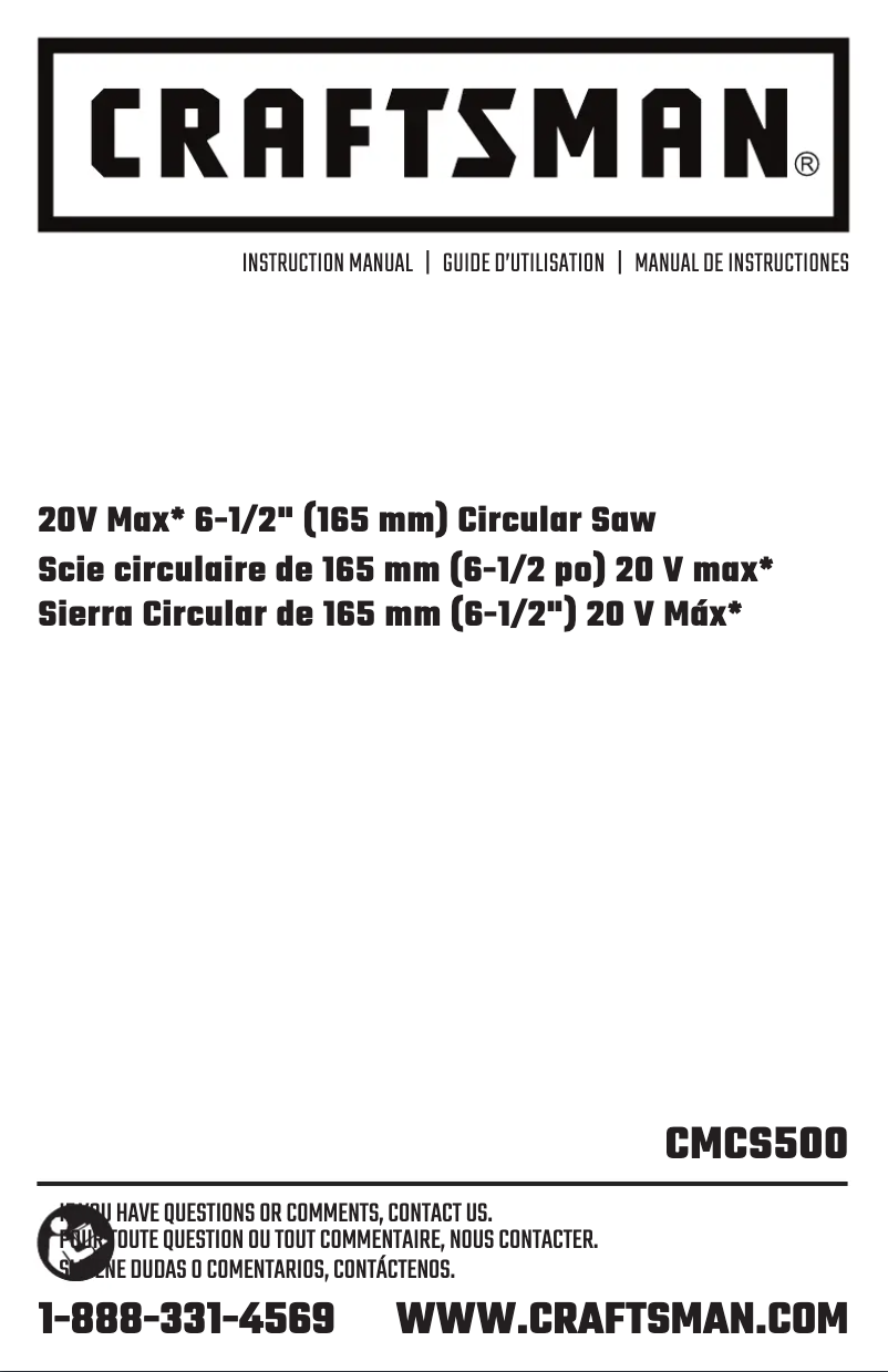 Imagen de la primera página del manual del dispositivo CMCS500