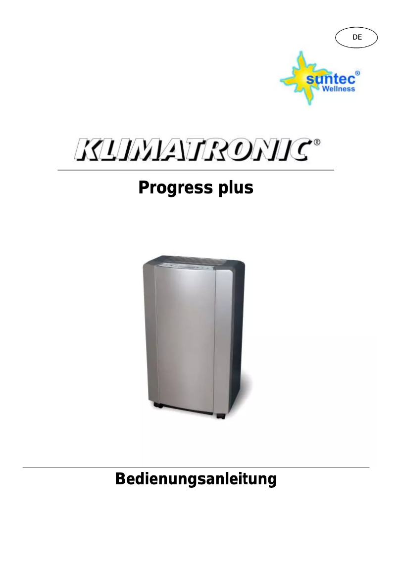 Imagen de la primera página del manual del dispositivo Progress 120+