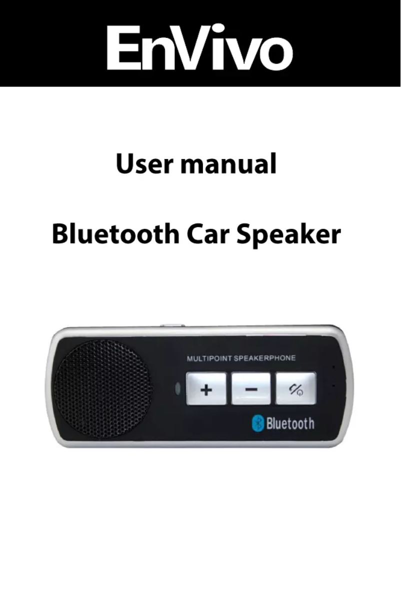 Página nº 1 - Manual de usuario Envivo 1361