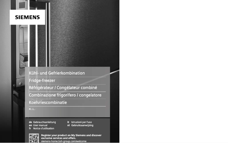 Imagen de la primera página del manual del dispositivo KI20LNFF0