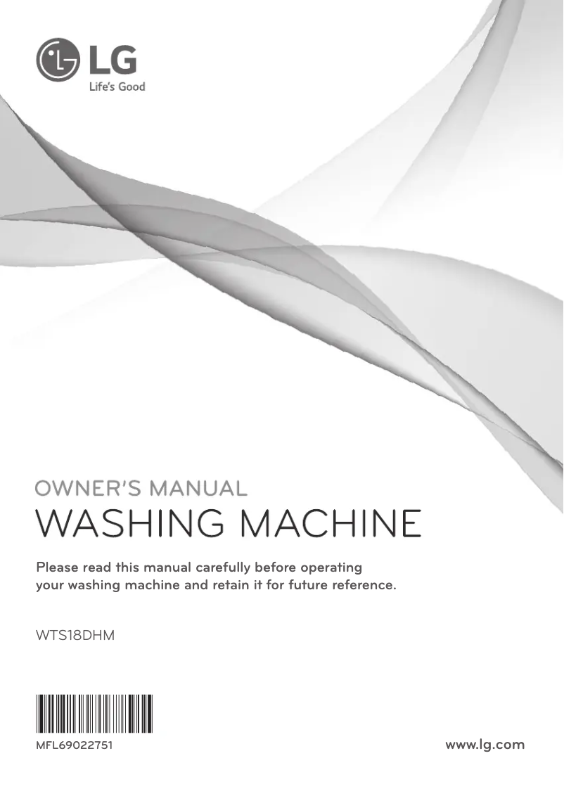 Imagen de la primera página del manual del dispositivo WTS18DHM