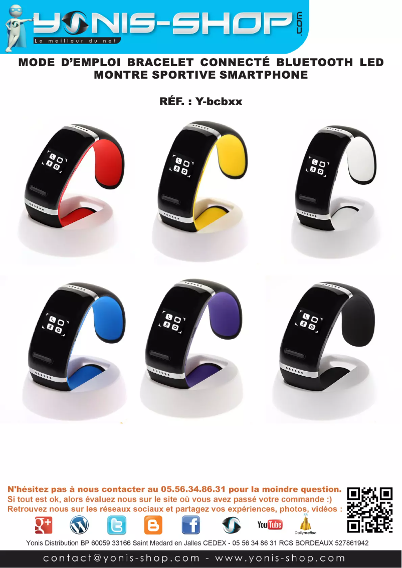 Página 1 del manual Manual de usuario Yonis Y-BCBXX