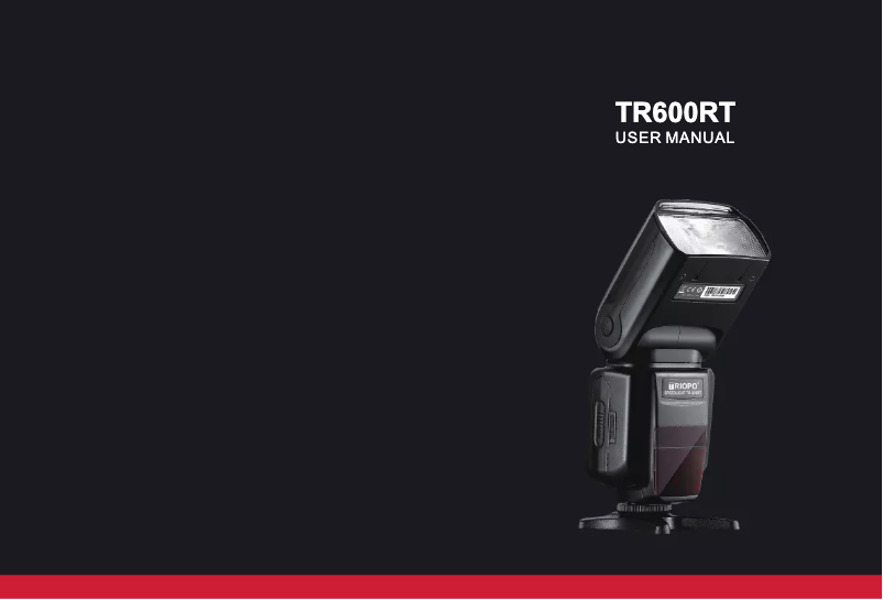 Imagen de la primera página del manual del dispositivo TR600RT