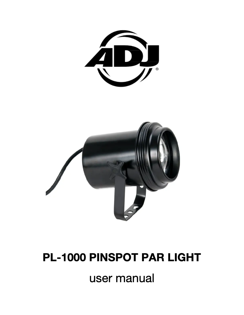 Imagen de la primera página del manual del dispositivo PL-1000