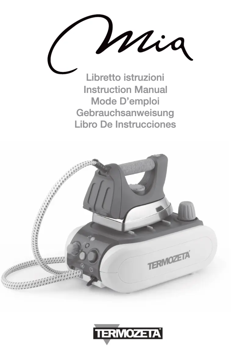 Página 1 del manual Manual de usuario Termozeta Mia 74349M