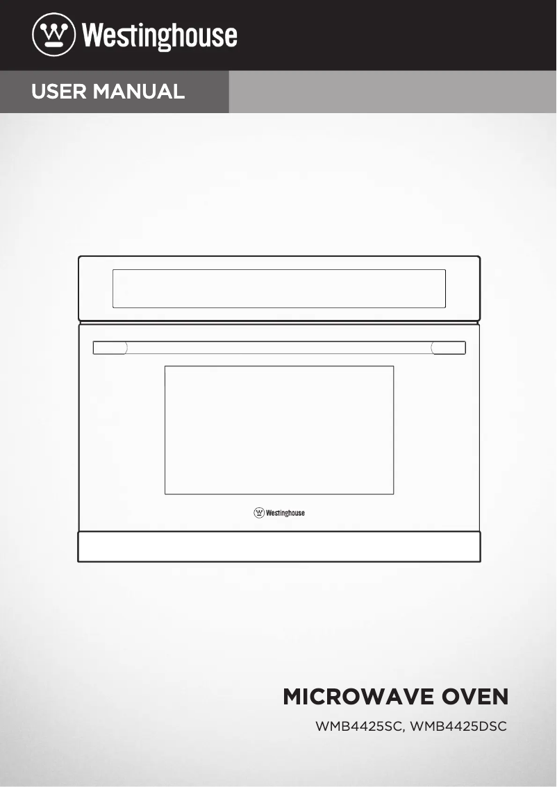 Imagen de la primera página del manual del dispositivo WMB4425DSC