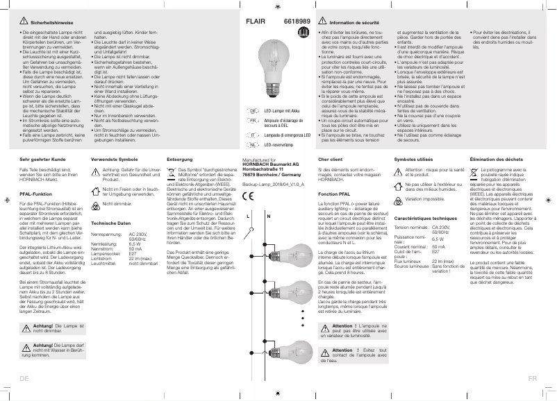 Página 1 del manual Manual de usuario Flair 6618989