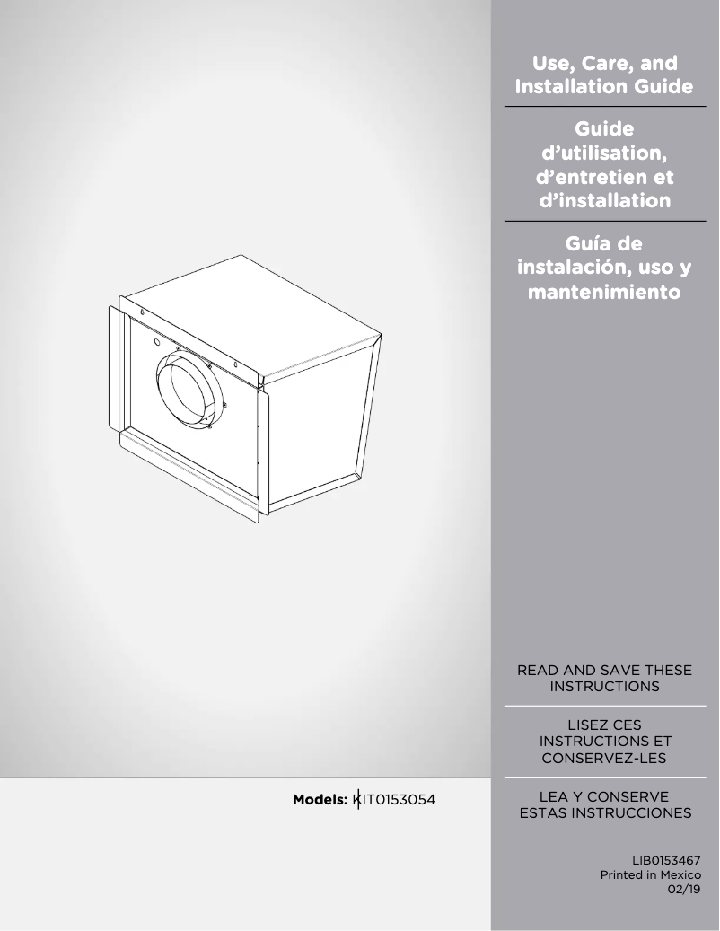 Página nº 1 - Guía de instalación Elica Arezzo EAR134S4