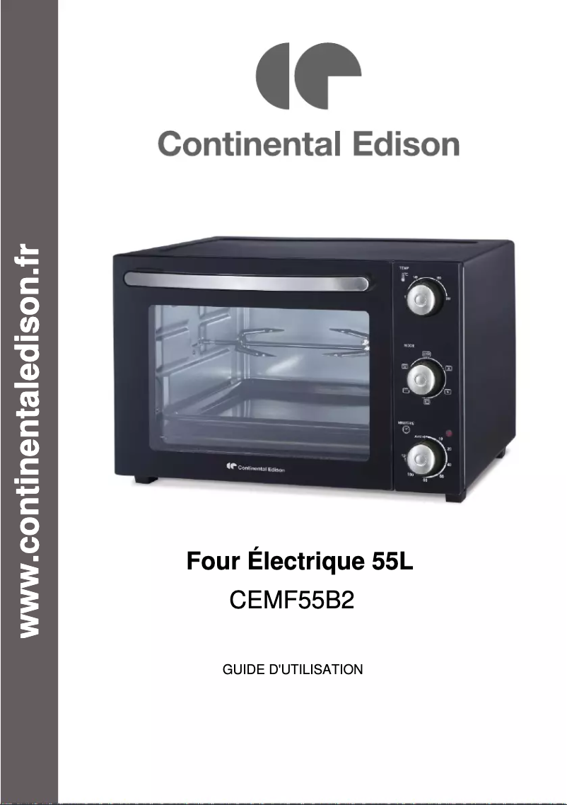 Imagen de la primera página del manual del dispositivo CEMF55B2