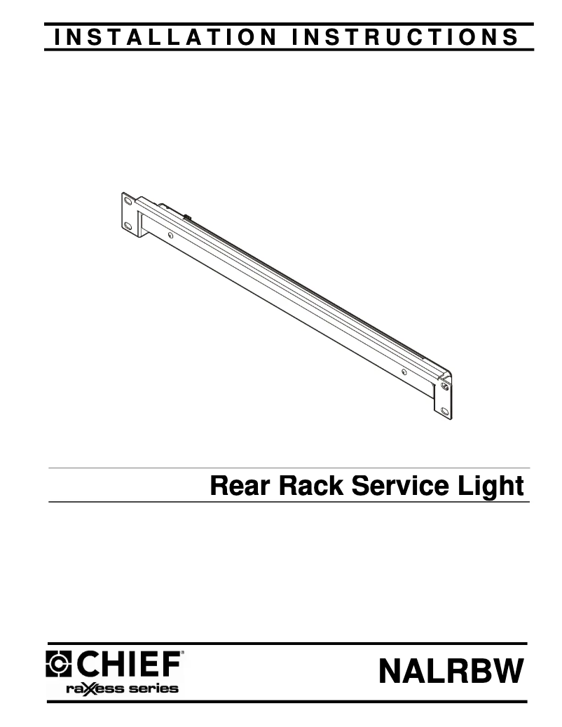 Imagen de la primera página del manual del dispositivo NALRBW