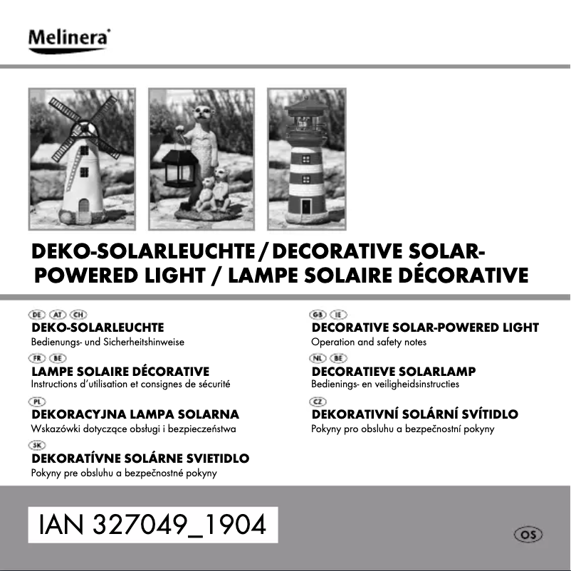 Página 1 del manual Manual de usuario Melinera IAN 327049