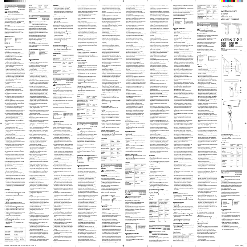 Imagen de la primera página del manual del dispositivo VCWI210WT