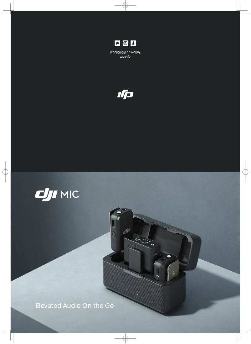 Página 1 del manual Folleto DJI Mic