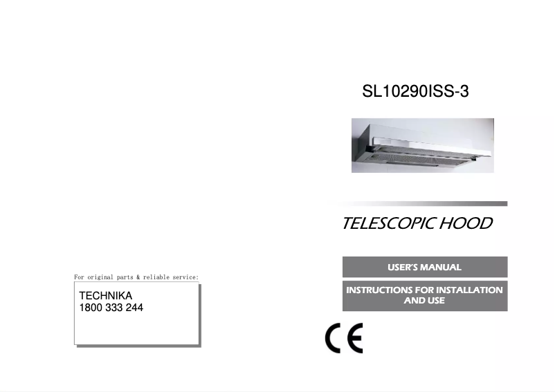 Página nº 1 - Manual de usuario Technika SL10290ISS-3