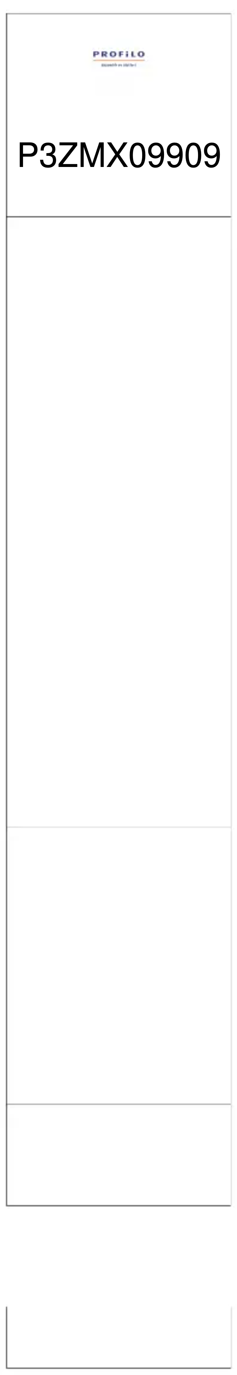 Imagen de la primera página del manual del dispositivo P3ZMX09909