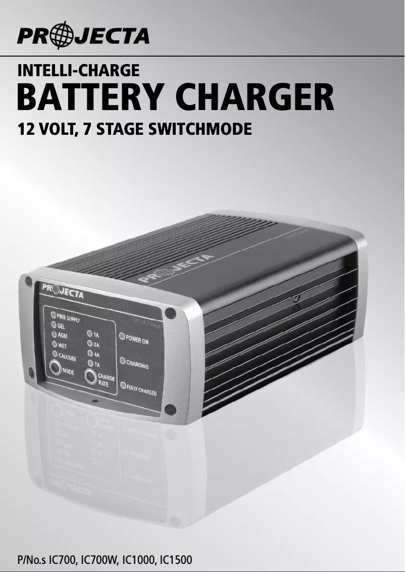 Página 1 del manual Manual de usuario Projecta 1C700W