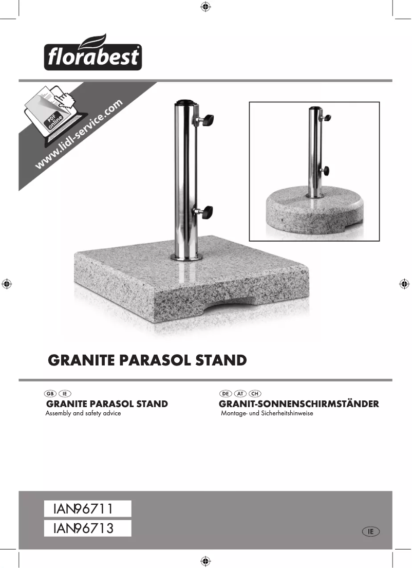 Imagen de la primera página del manual del dispositivo TOZ96711