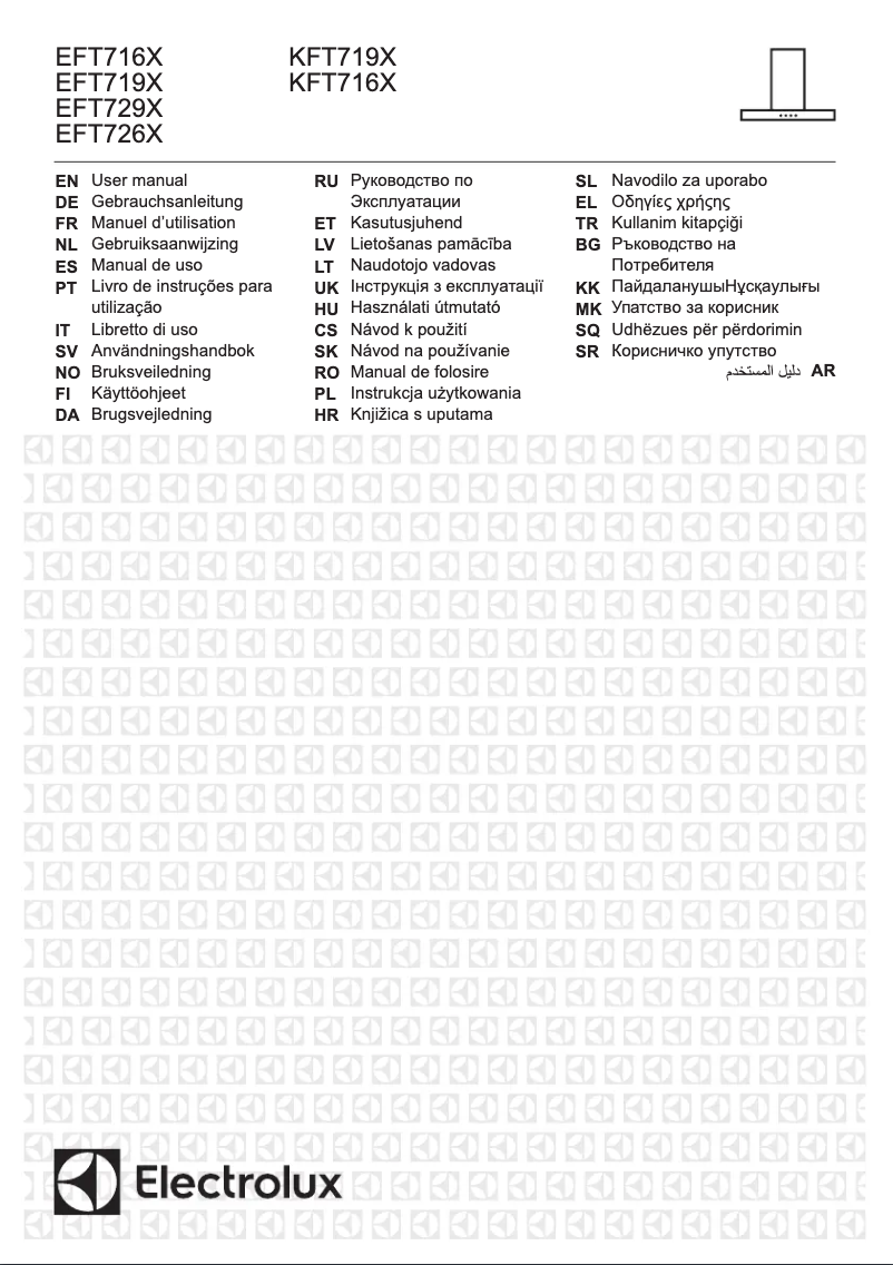 Página 1 del manual Manual de usuario Electrolux EFT719X