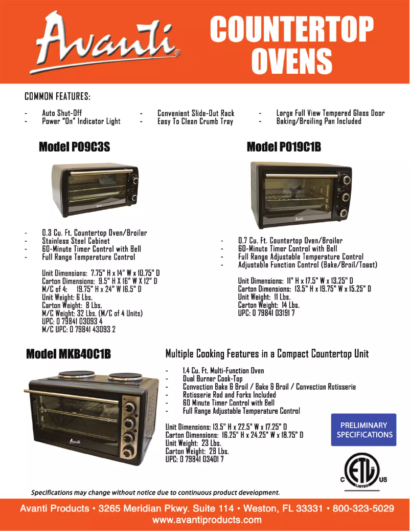 Imagen de la primera página del manual del dispositivo PO9C3S