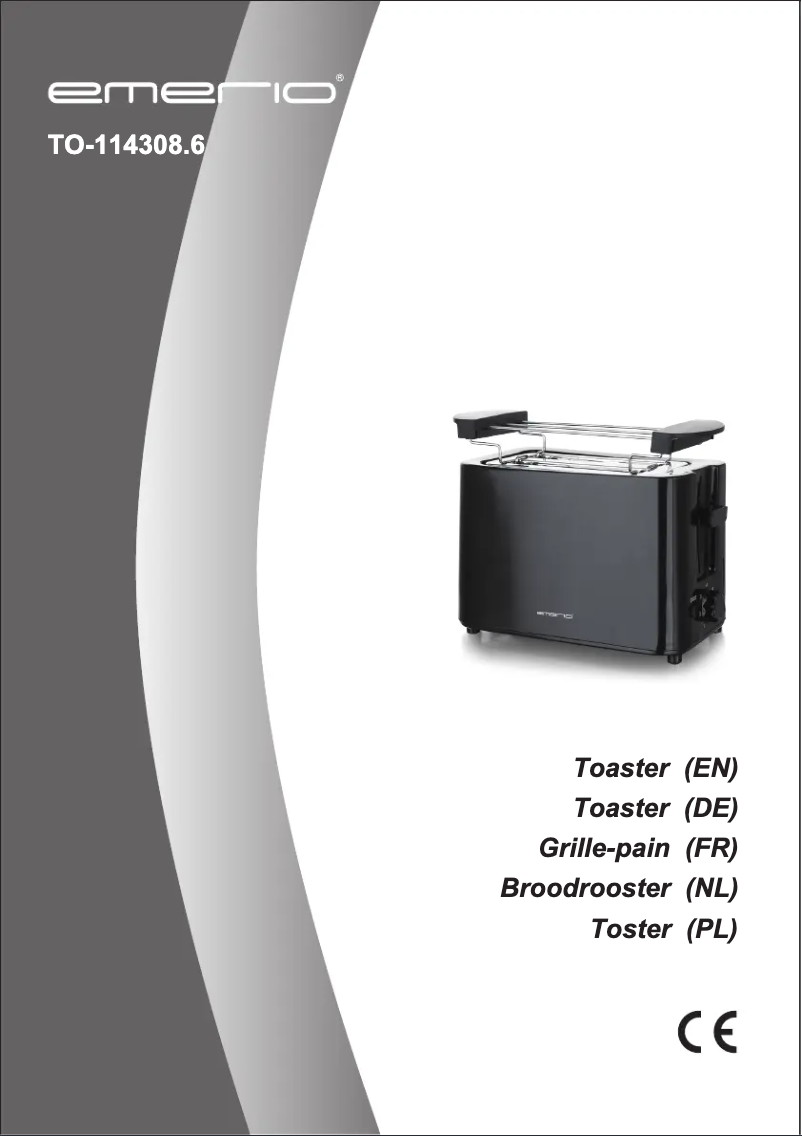 Página 1 del manual Manual de usuario Emerio TO-114308.6