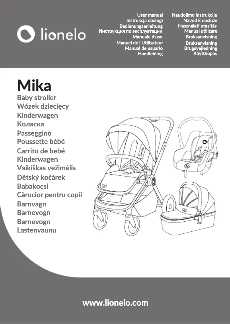 Imagen de la primera página del manual del dispositivo Mika