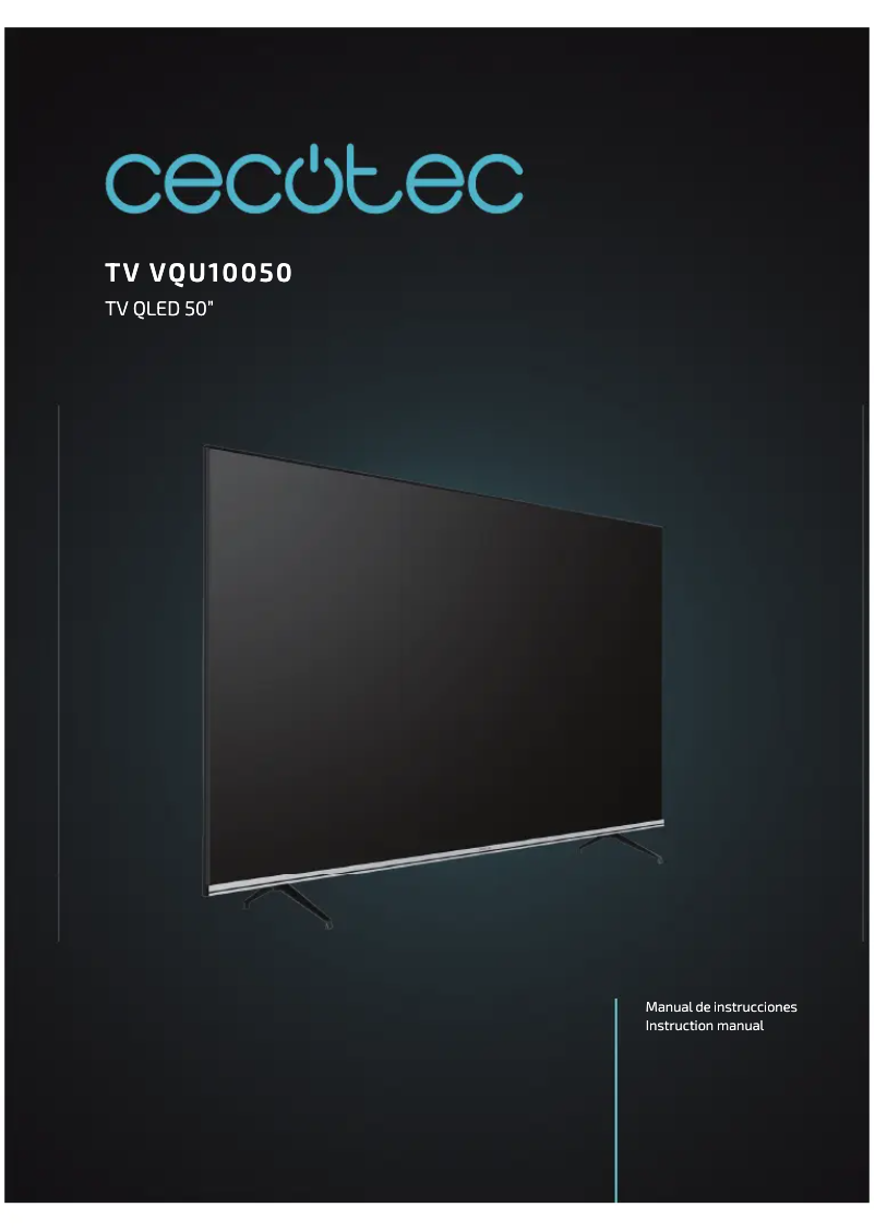 Imagen de la primera página del manual del dispositivo VQU10050