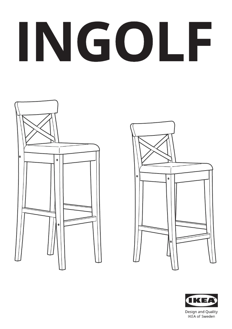 Página 1 del manual Manual de usuario Ikea INGOLF 404.787.64
