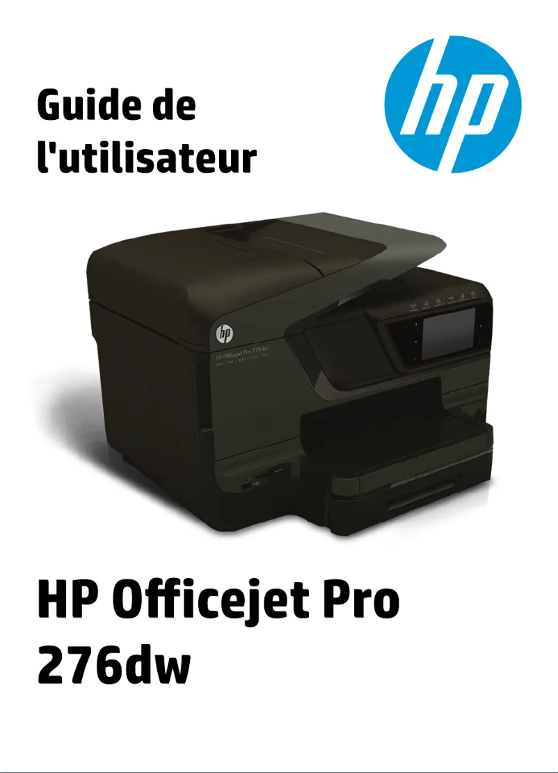 Página 1 del manual Manual de usuario HP Officejet Pro 276dw