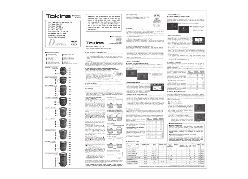 Imagen de la primera página del manual del dispositivo 12-24mm F4 DX II