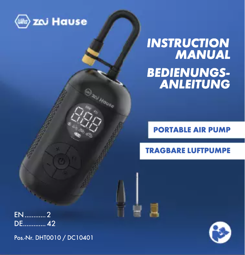 Imagen de la primera página del manual del dispositivo 45255