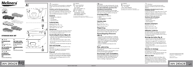 Imagen de la primera página del manual del dispositivo IAN 280628