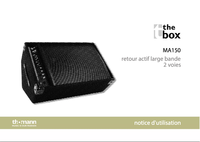 Página 1 del manual Manual de usuario The Box MA150