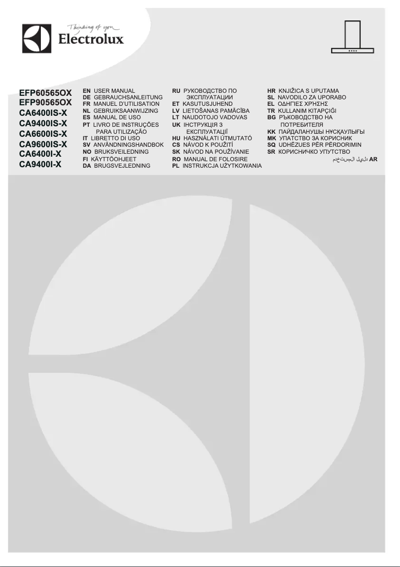 Imagen de la primera página del manual del dispositivo CA9400I-X